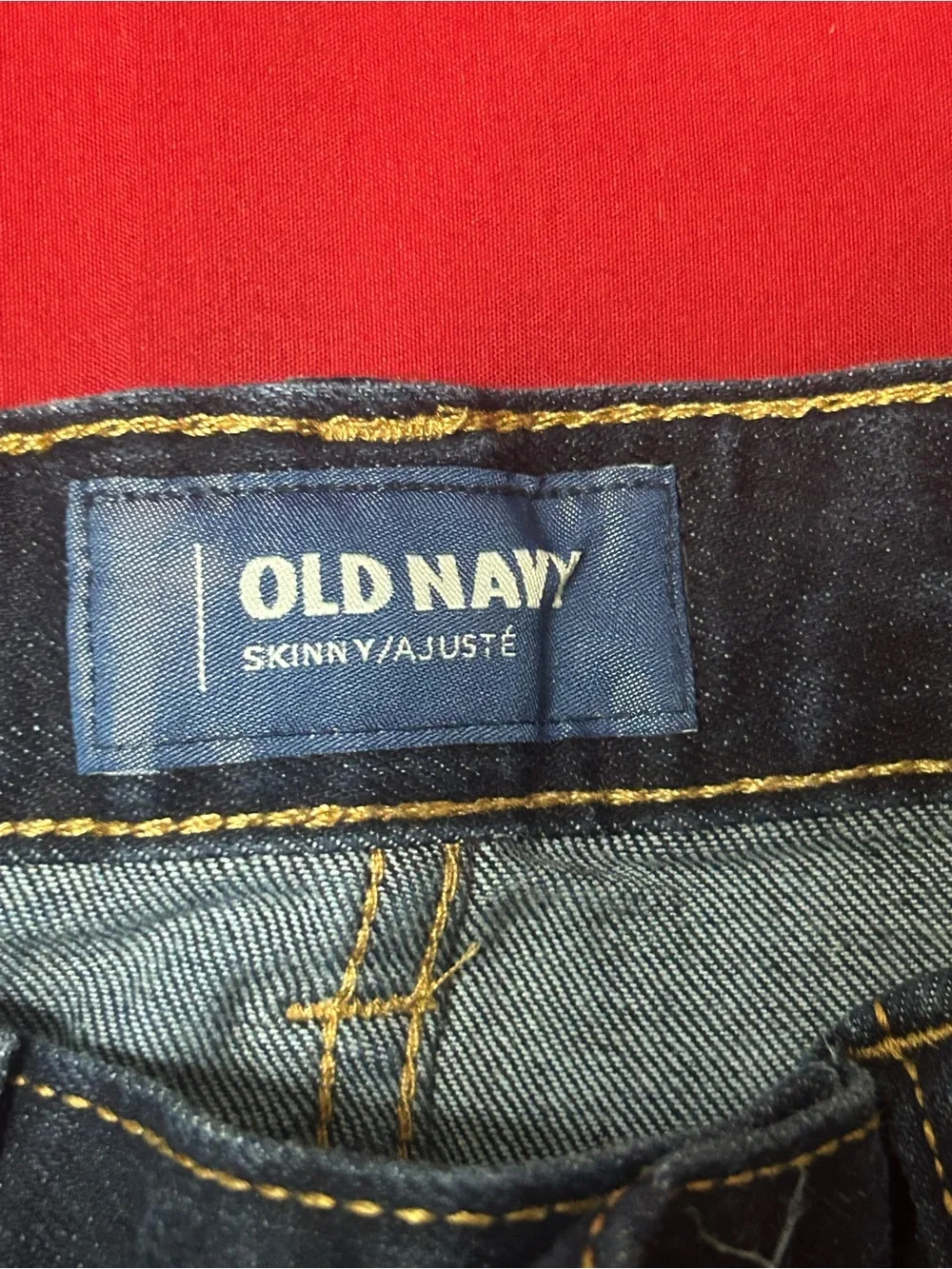 Dark Blue big boys Slim Jeans